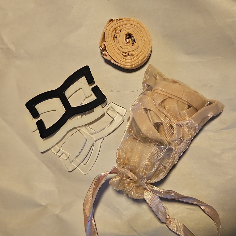 Assorted Bra Straps, Clips, And Extenders